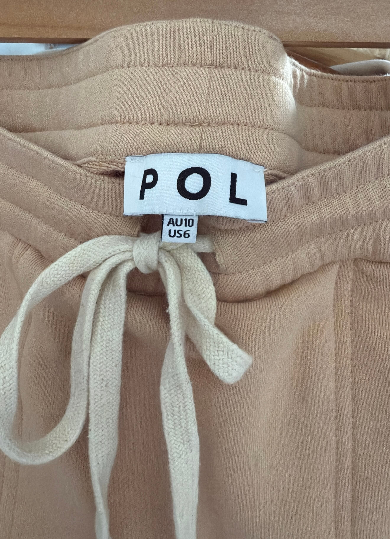 POL Game Skirt // Camel // Size 10