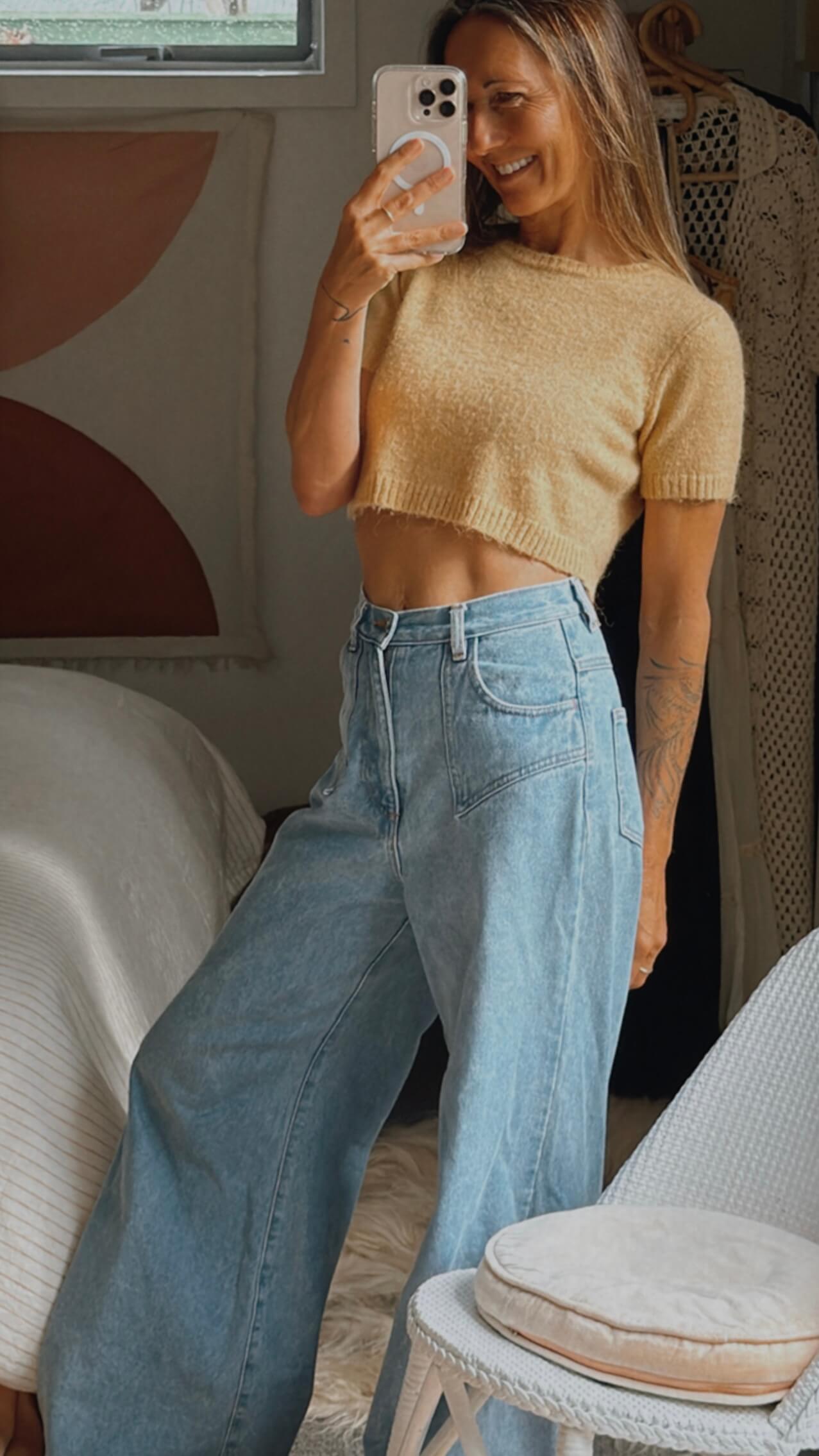 RUBY // Clover Jean // Size 6 (more like an 8)