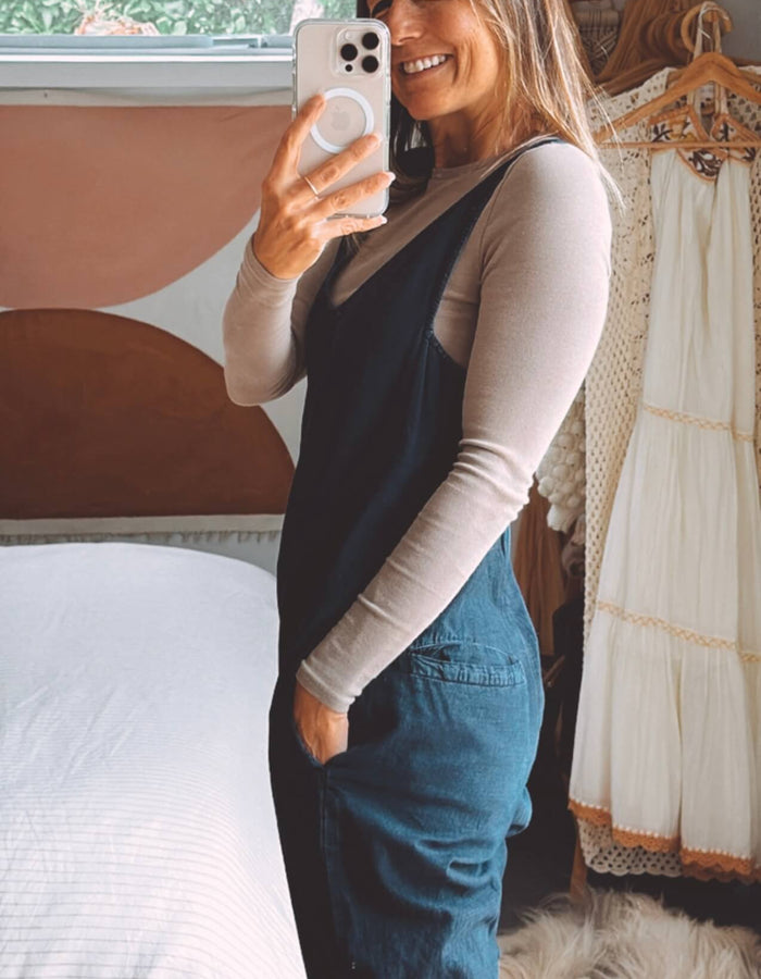 NEUW // Dylan Overalls // Indigo // Size 6/XS-Size 8/S