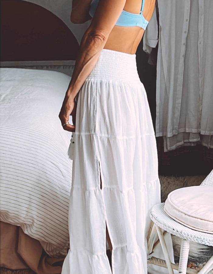 TANAH FOLK // Pheonix Skirt // Dove // S/M