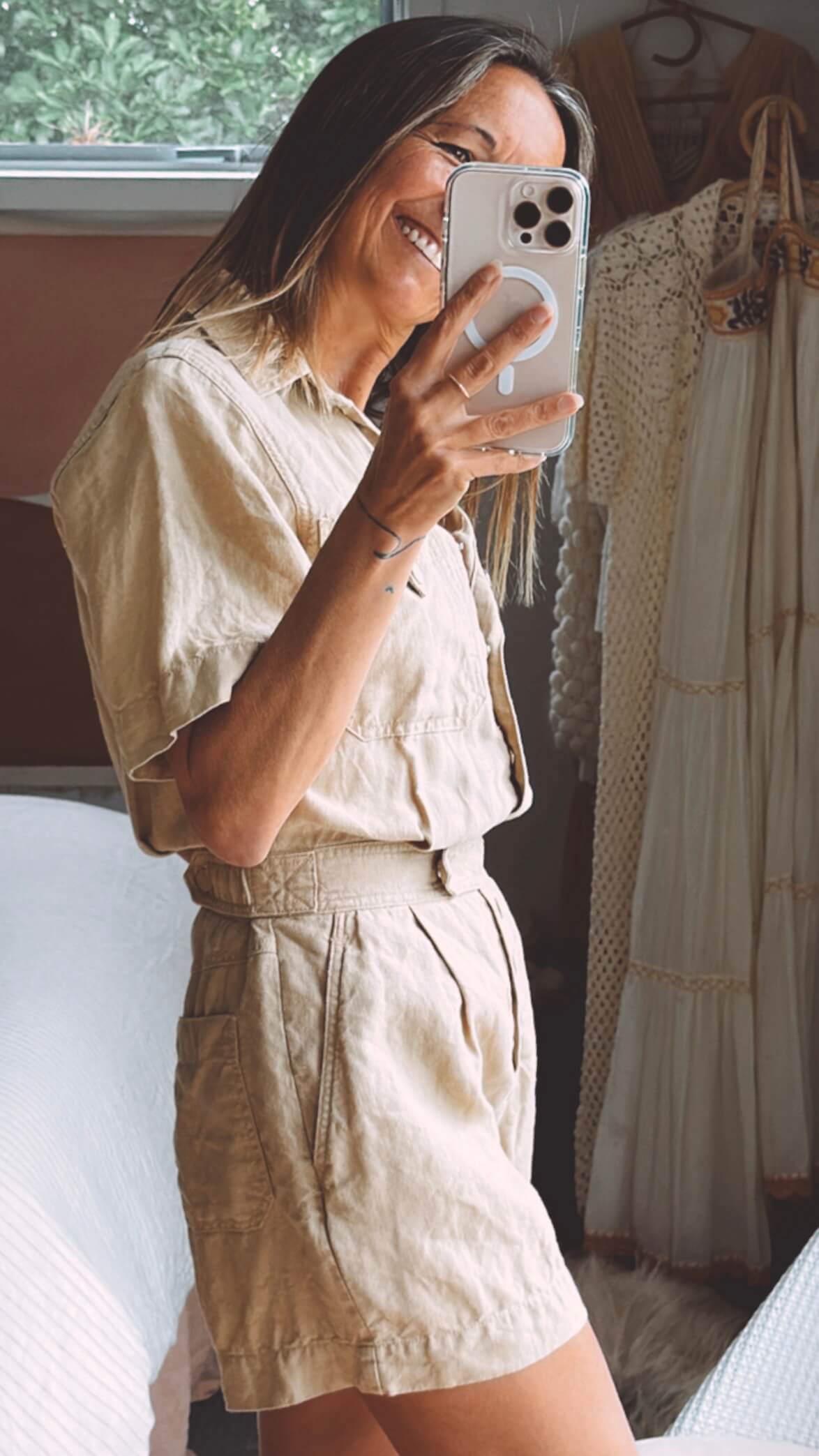 JAG // Linen Jumpsuit // XS