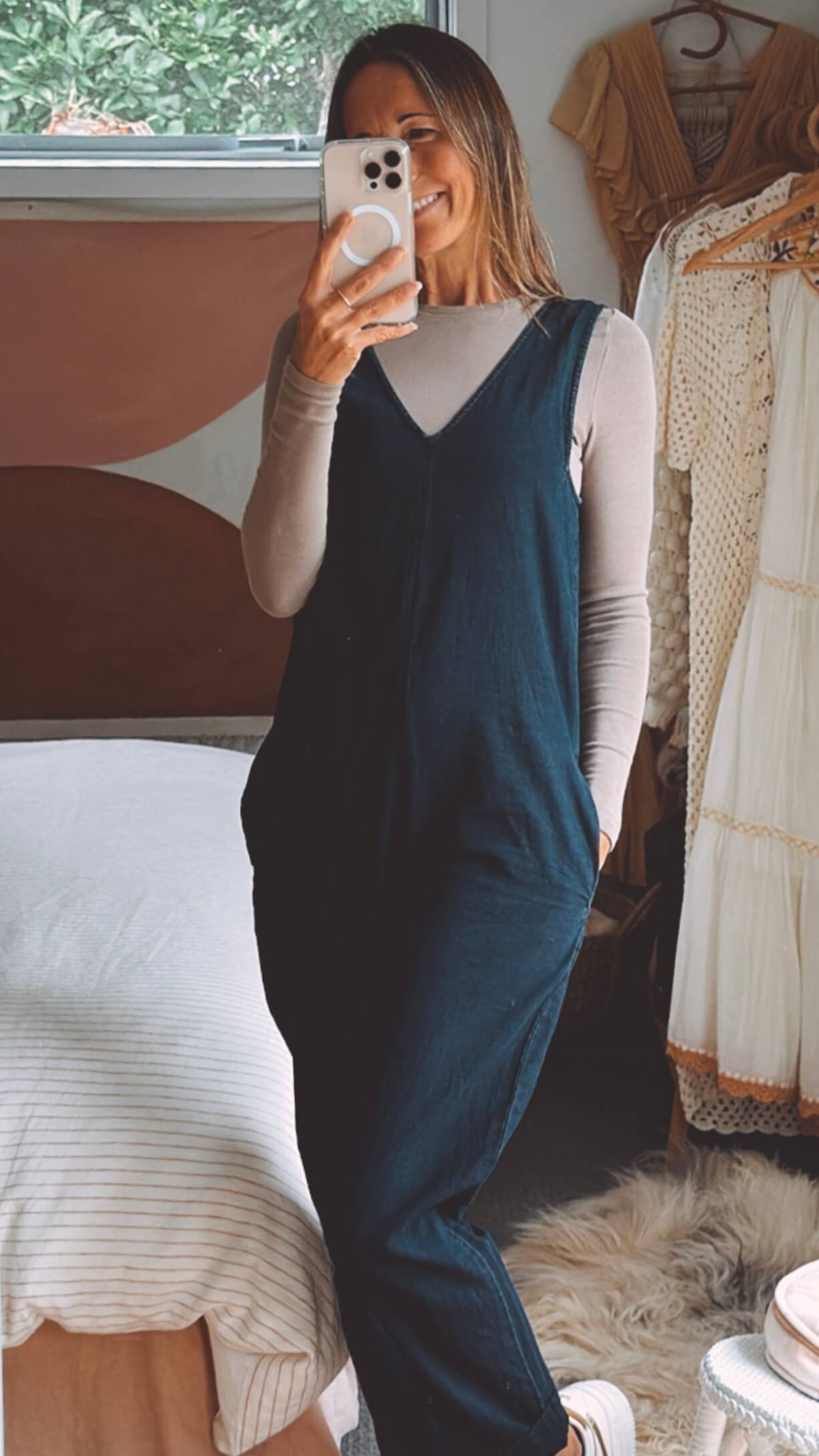 NEUW // Dylan Overalls // Indigo // Size 6/XS-Size 8/S