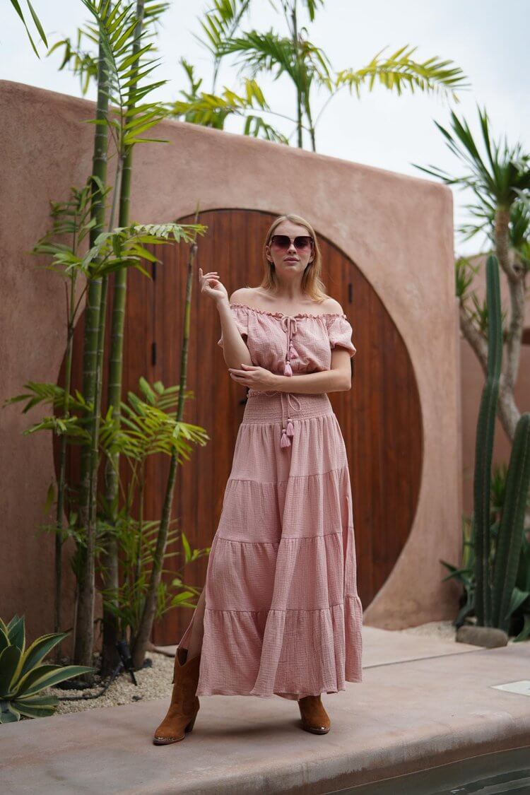 TANAH FOLK // Pheonix Skirt // Peony // S/M