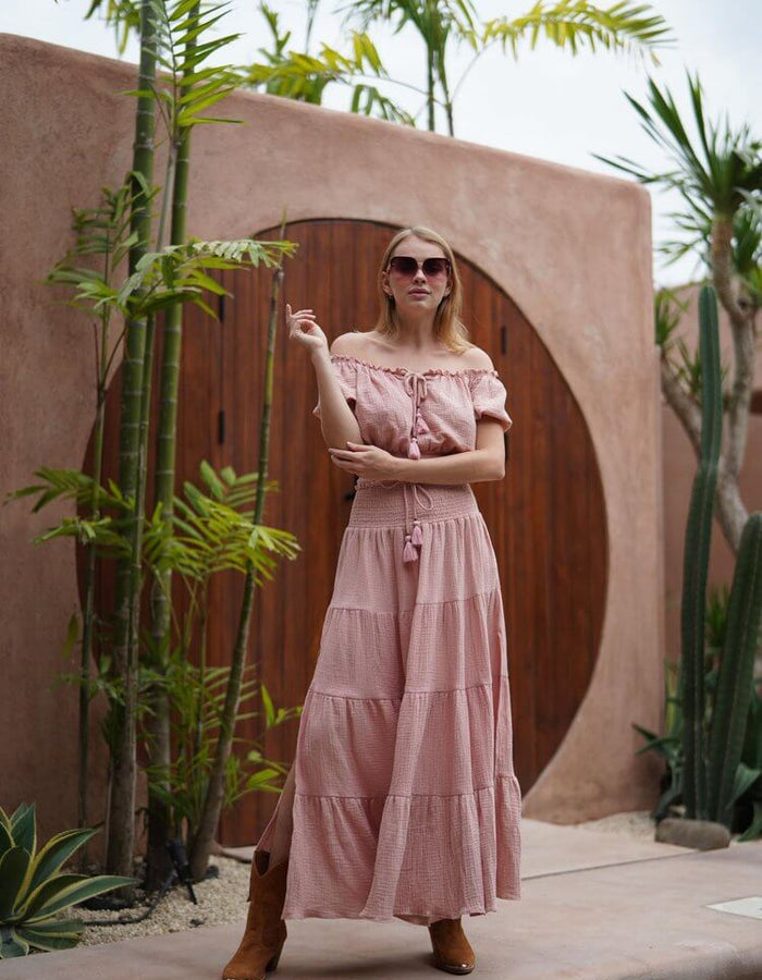 TANAH FOLK // Pheonix Skirt // Peony // S/M