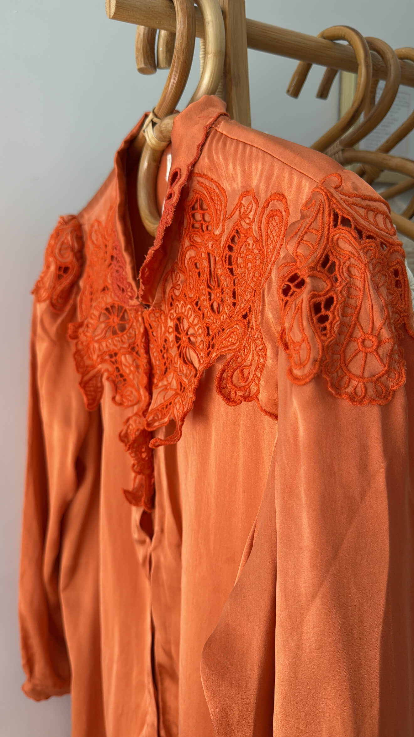 CHASING UNICORNS // Coral Silk Dress // BNWT // Large