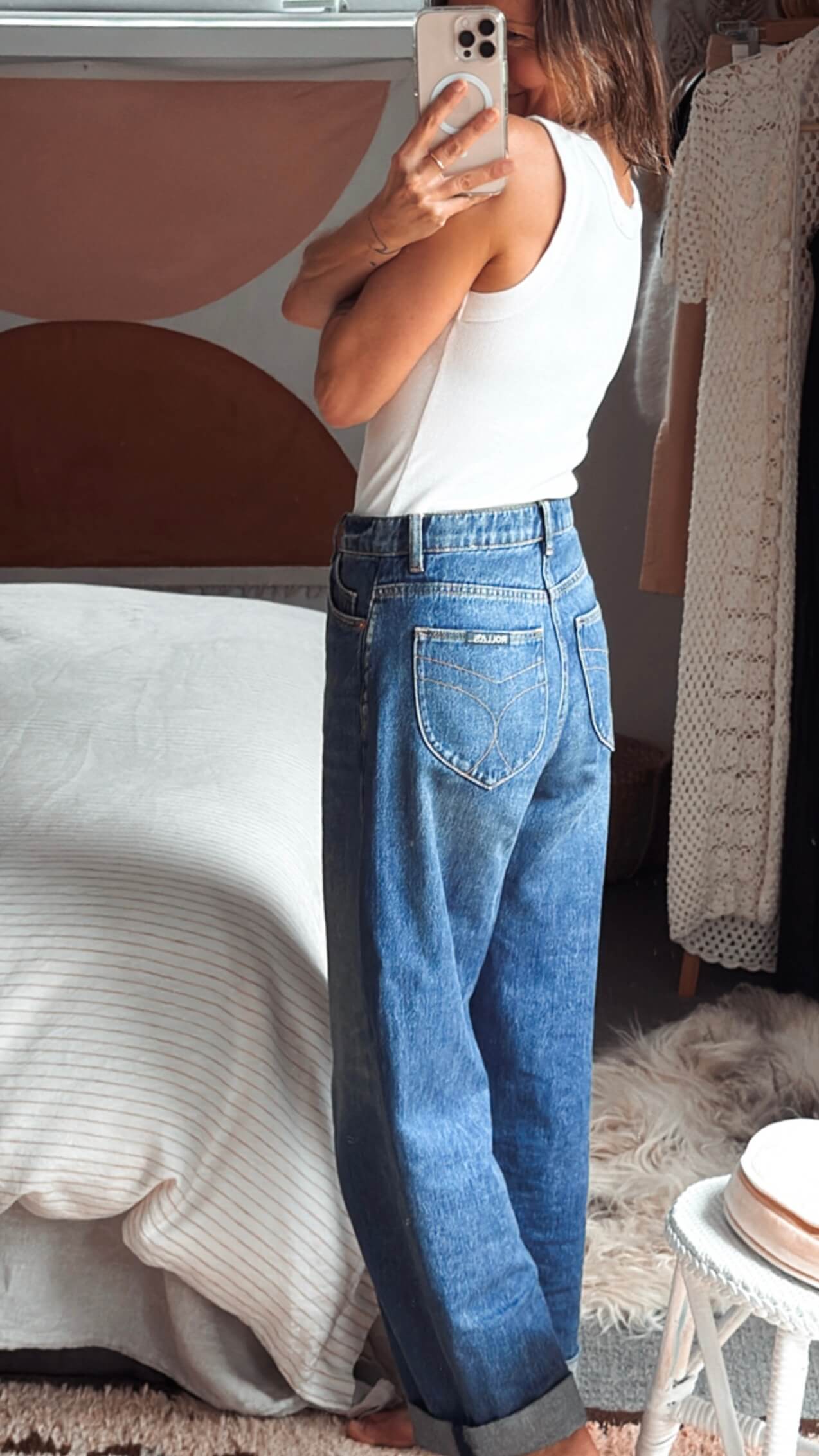 ROLLA'S // Gigi Barrel Jean // Paris Texas Turnup