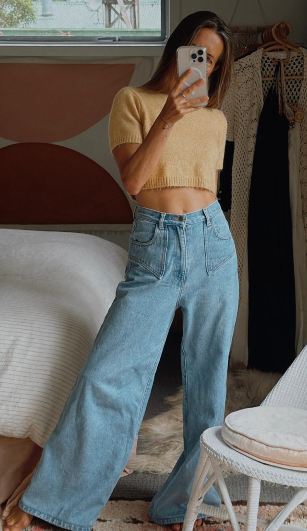 RUBY // Clover Jean // Size 6 (more like an 8)