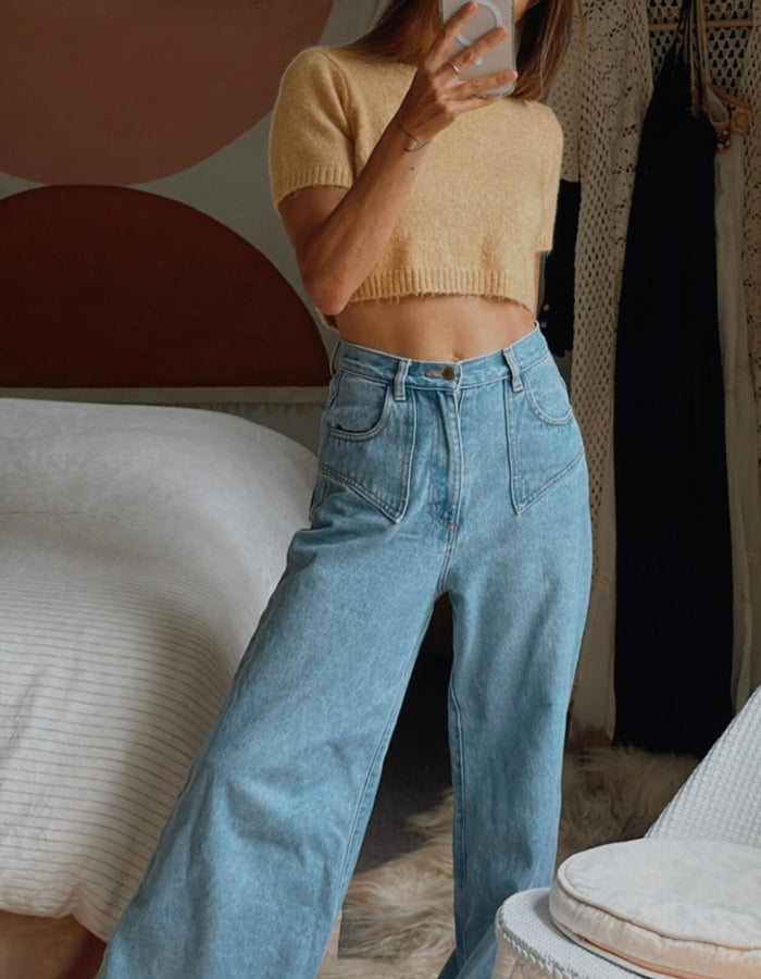 RUBY // Clover Jean // Size 6 (more like an 8)
