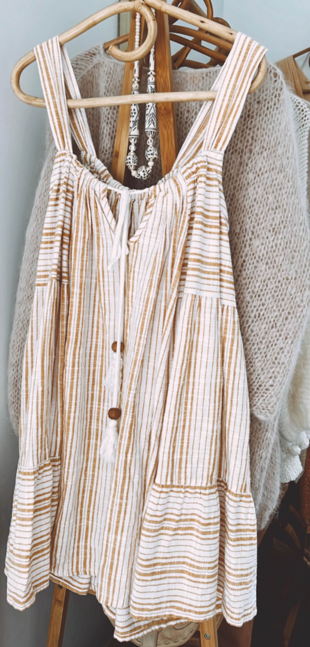 SPELL & THE GYPSY COLLECTIVE // Lady Palm Strappy Mini Dress // Small