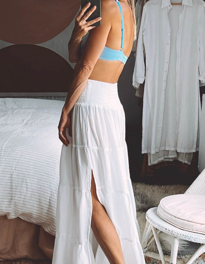 TANAH FOLK // Pheonix Skirt // Dove // S/M