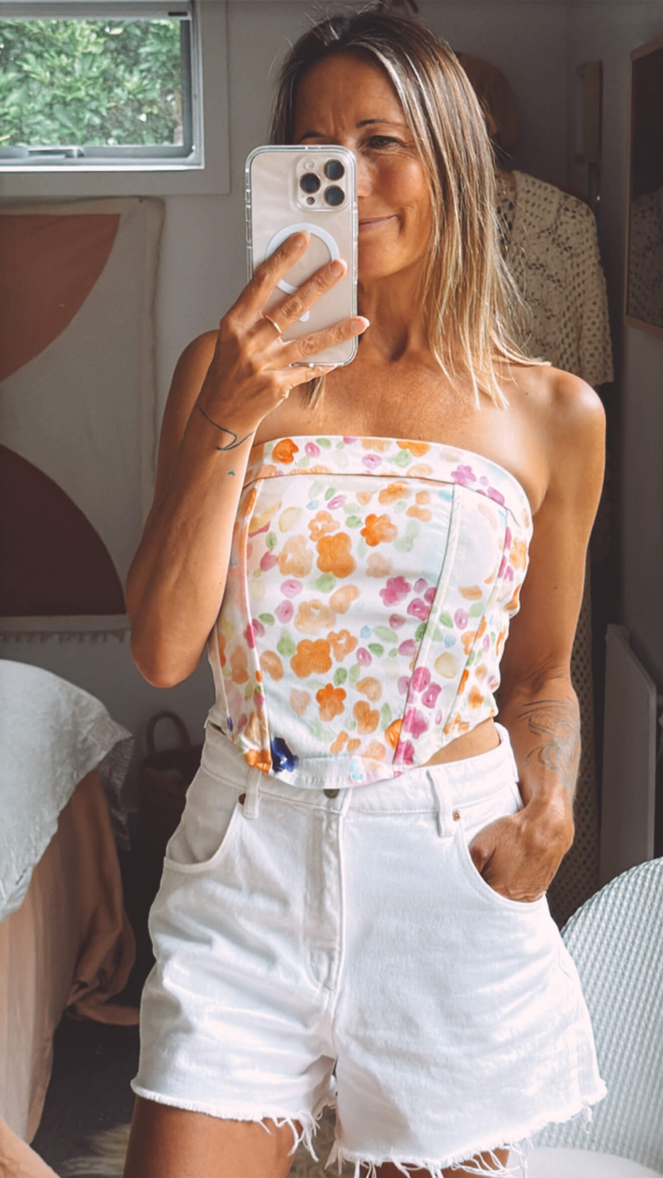 GLASSONS // Watercolour Corset // Size 6