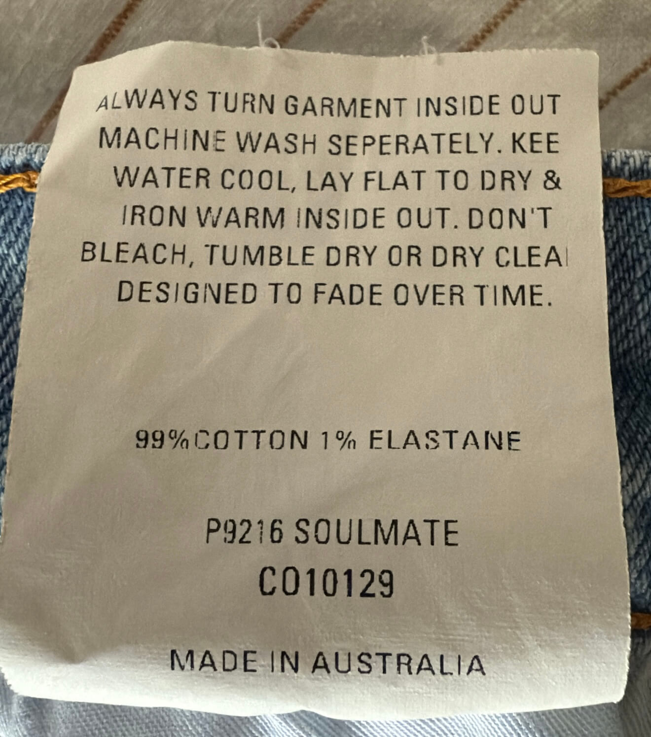 NOBODY DENIM // Frankie Ankle Stretch Petit Soulmate Jeans // Faded Blue // EUR 24