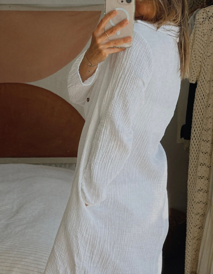 ZANZEA // Shirt Dress // Small