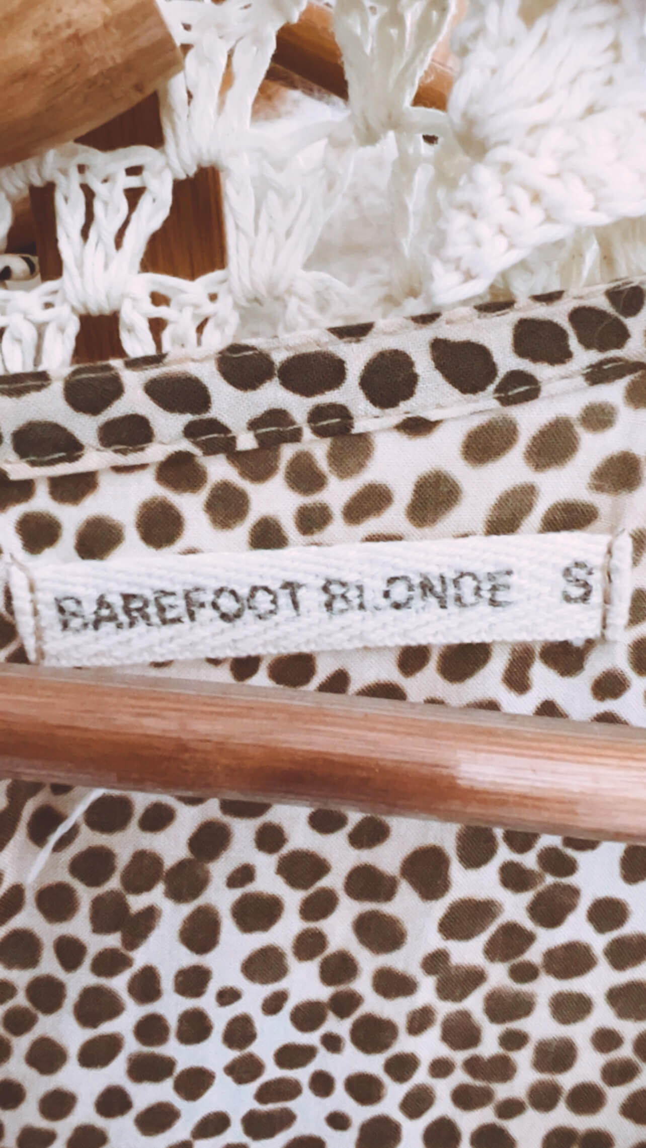 BAREFOOT BLONDE // Harper Mini Dress // Small