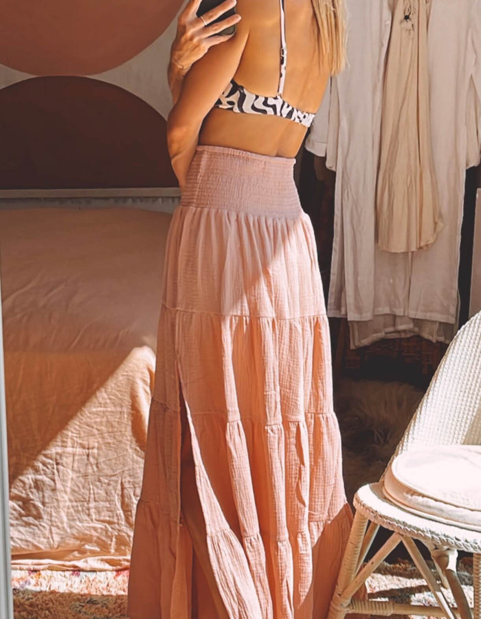 TANAH FOLK // Pheonix Skirt // Peony // S/M