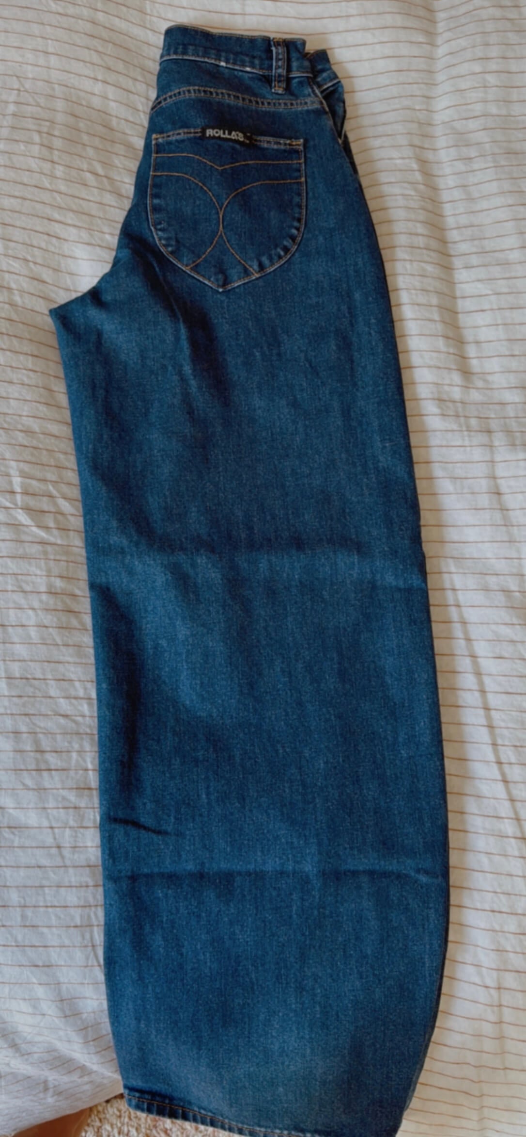 ROLLA'S Gigi Barrel Jean // Forever Blue