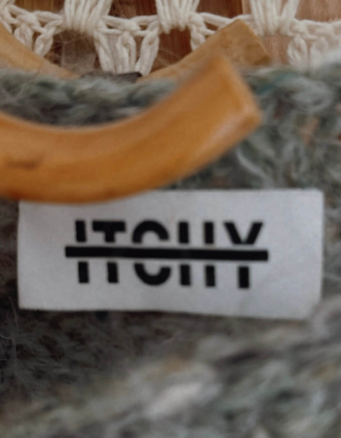 ITCHY KNITS Cropped Jersey // Mohair blend // S/M