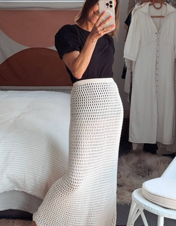 COTTON ON // Crochet Skirt // Large
