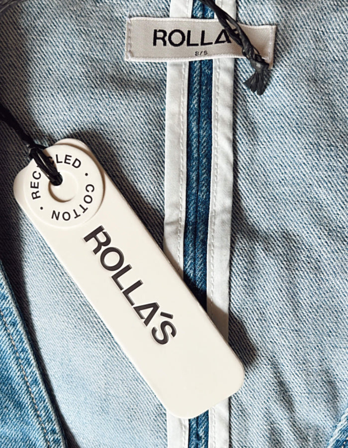ROLLA'S // Dallas Vest // Chloe Recycled // Mid-Vintage Blue