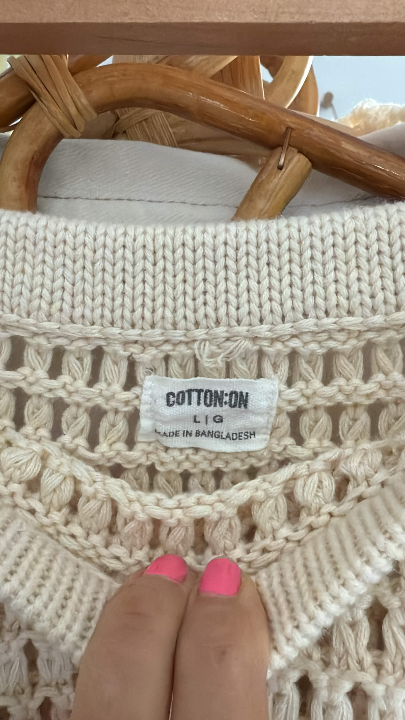 COTTON ON // Crochet Skirt // Large