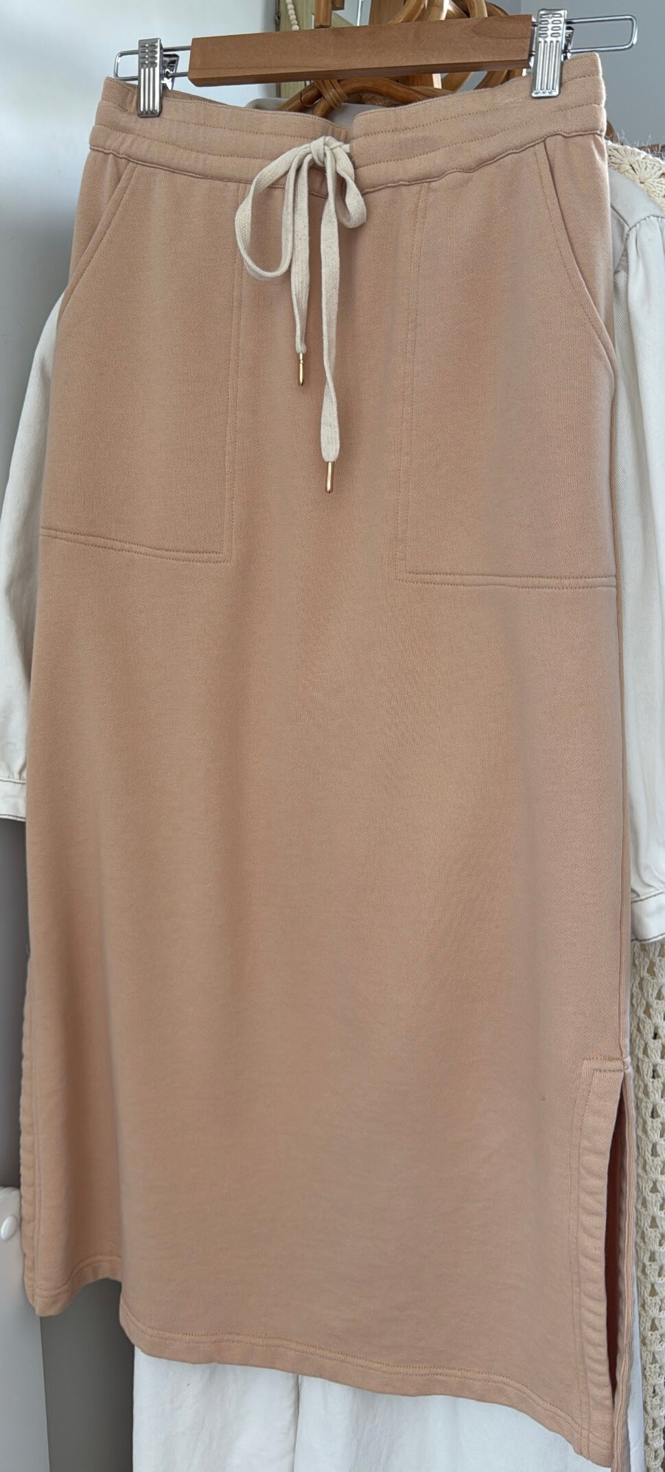 POL Game Skirt // Camel // Size 10