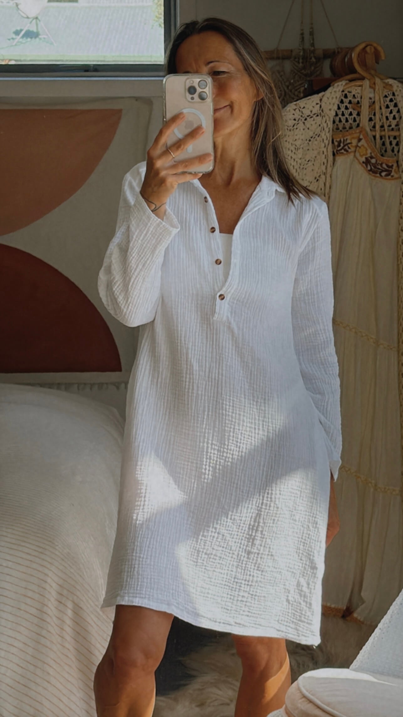 ZANZEA // Shirt Dress // Small