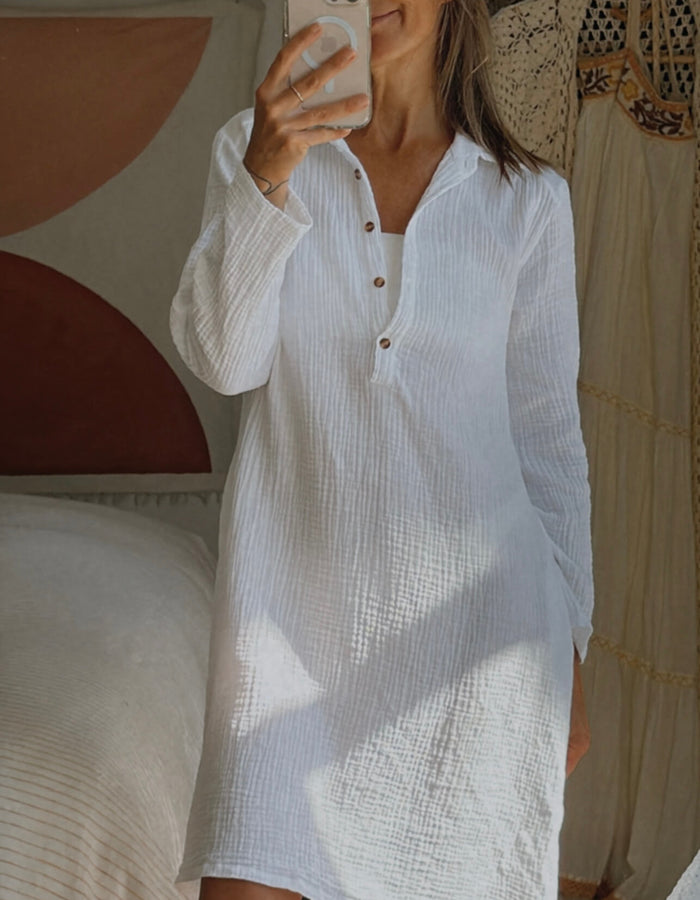 ZANZEA // Shirt Dress // Small
