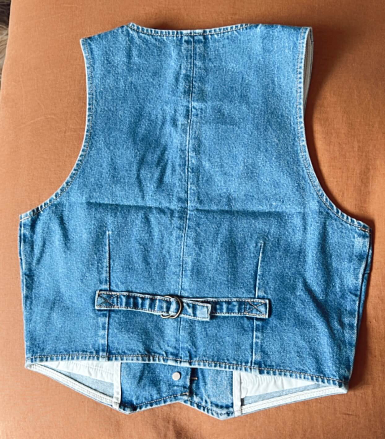 ROLLA'S // Dallas Vest // Chloe Recycled // Mid-Vintage Blue