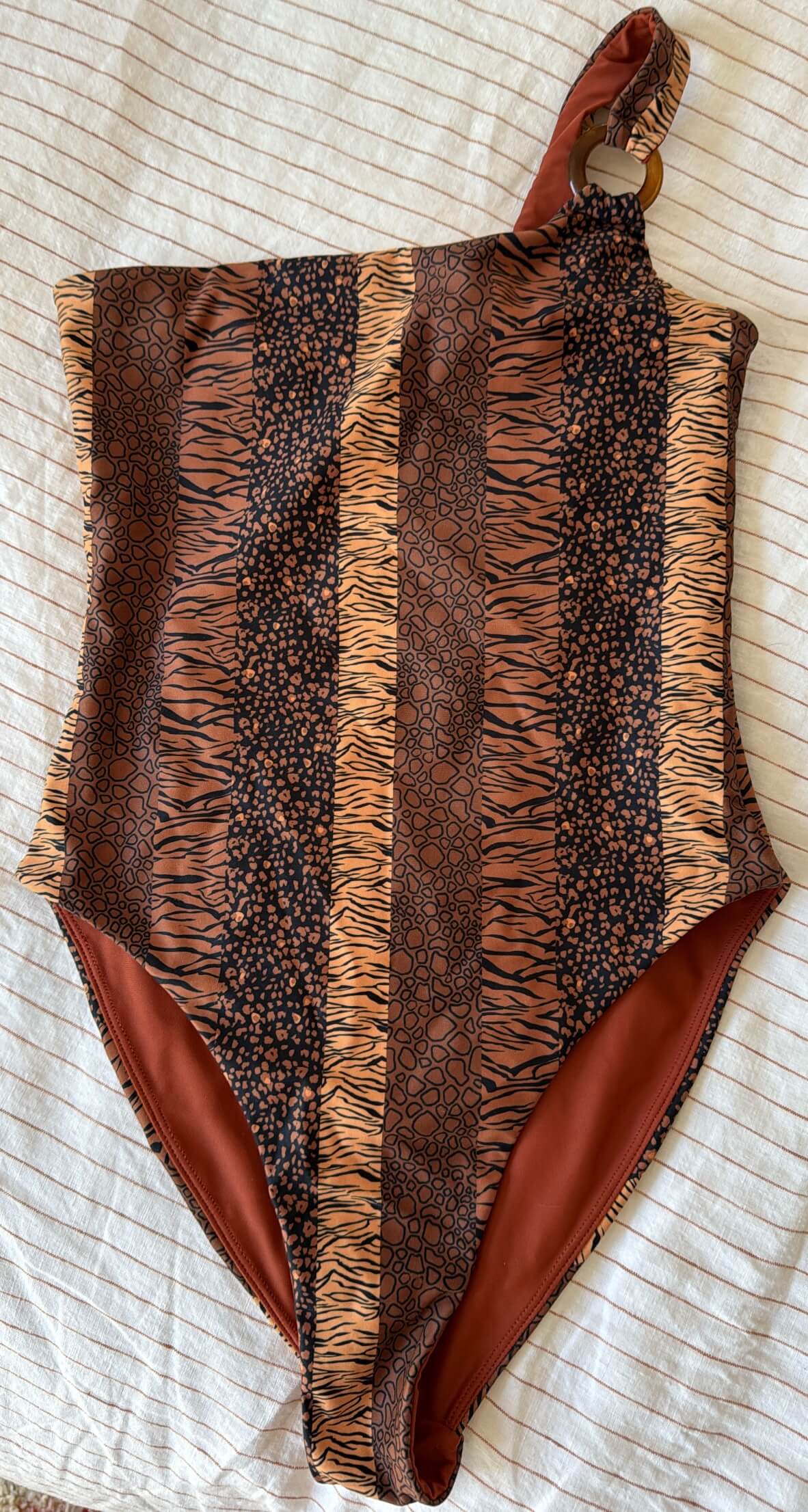 HOUSE OF HARLOW // 1960 // One Piece Swimsuit // Jungle Animal Print // XS