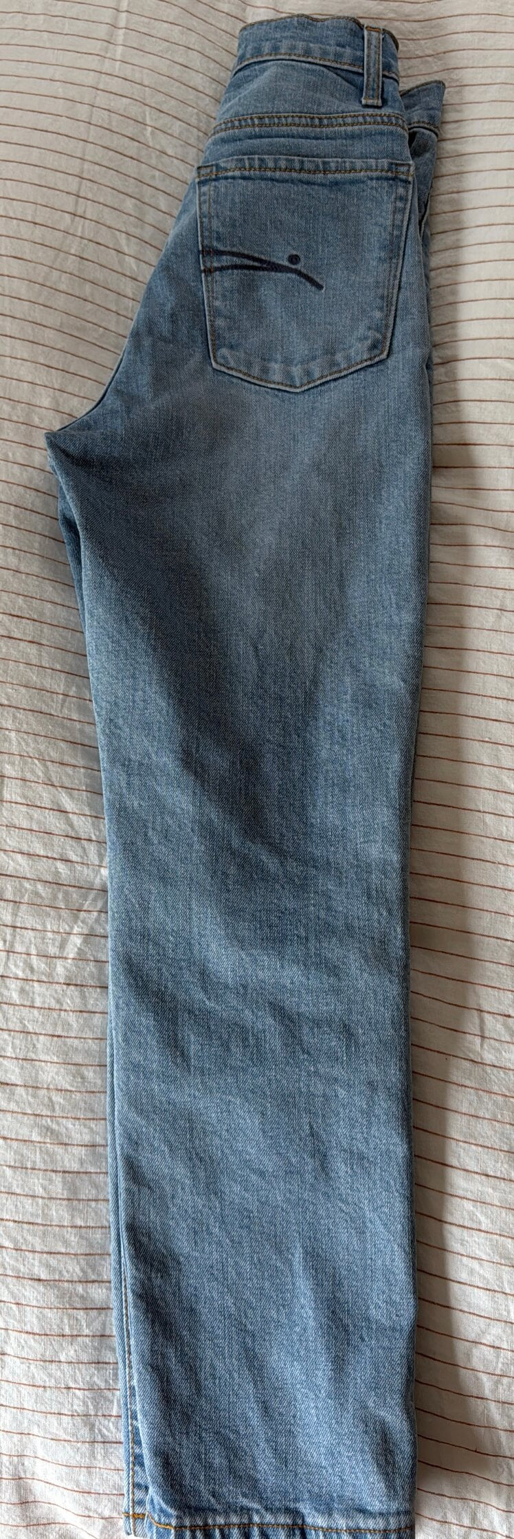 NOBODY DENIM // Frankie Ankle Stretch Petit Soulmate Jeans // Faded Blue // EUR 24