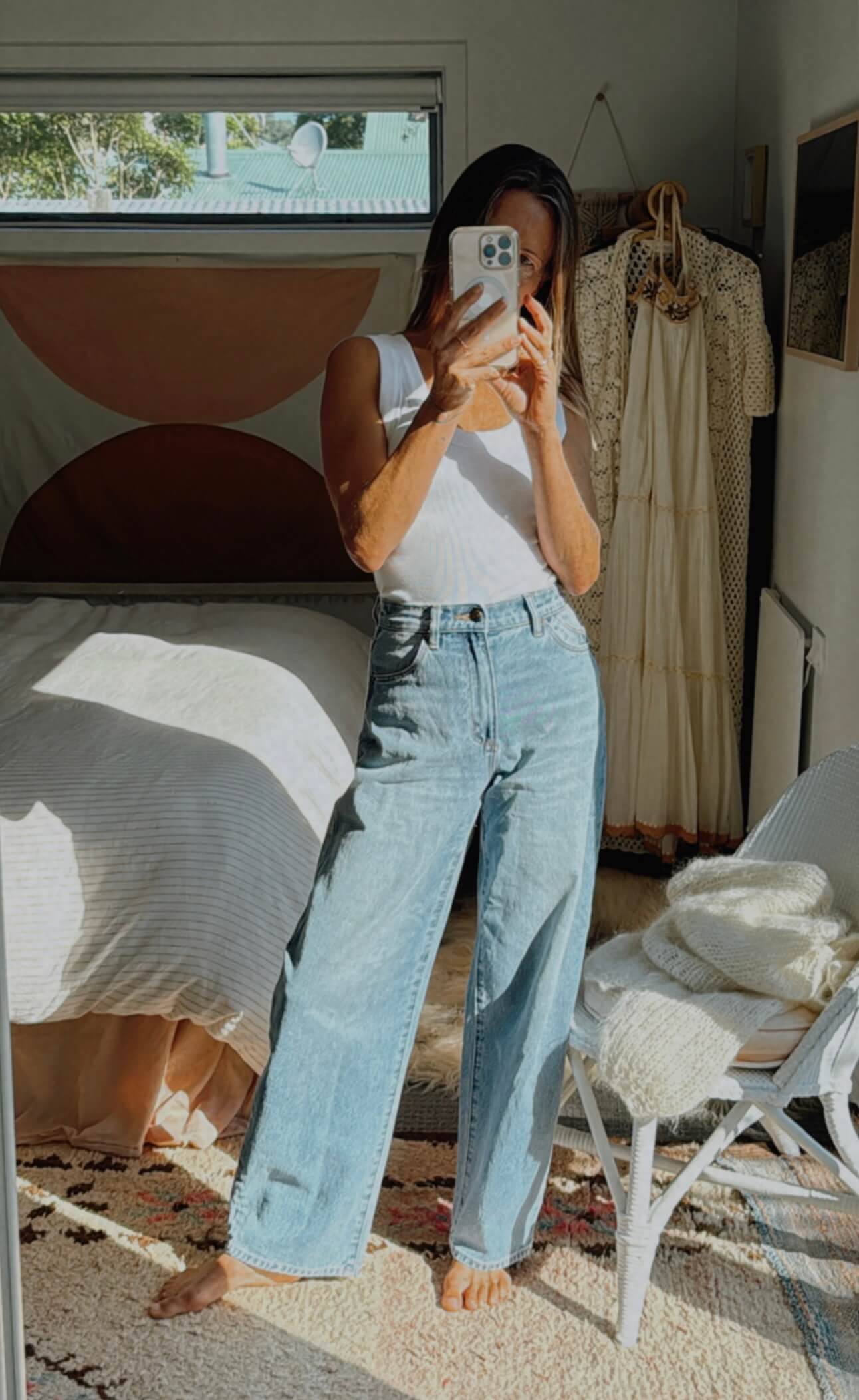 ROLLA'S // Gigi Barrel Jean // Brad Blue
