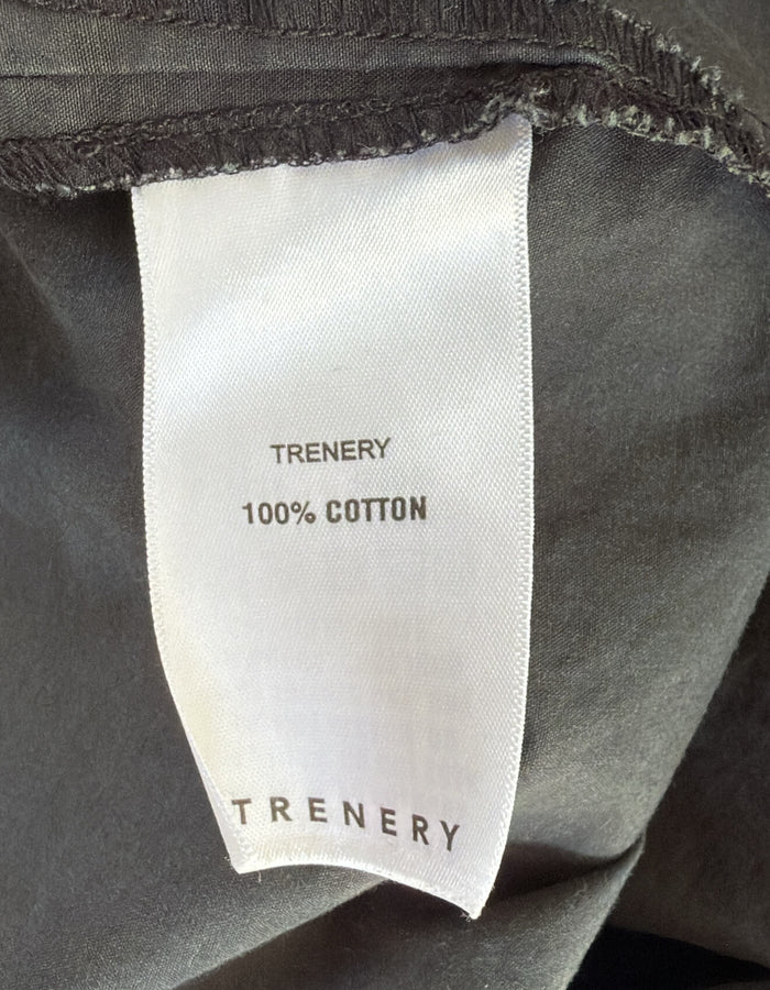 TRENERY // Shirt Dress // Black // Size 12