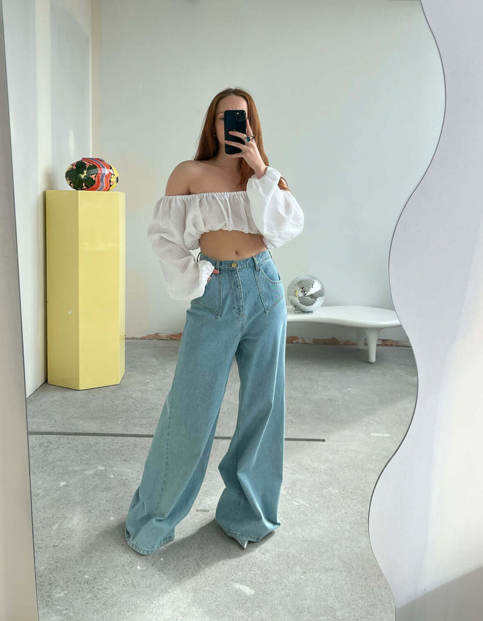RUBY // Clover Jean // Size 6 (more like an 8)