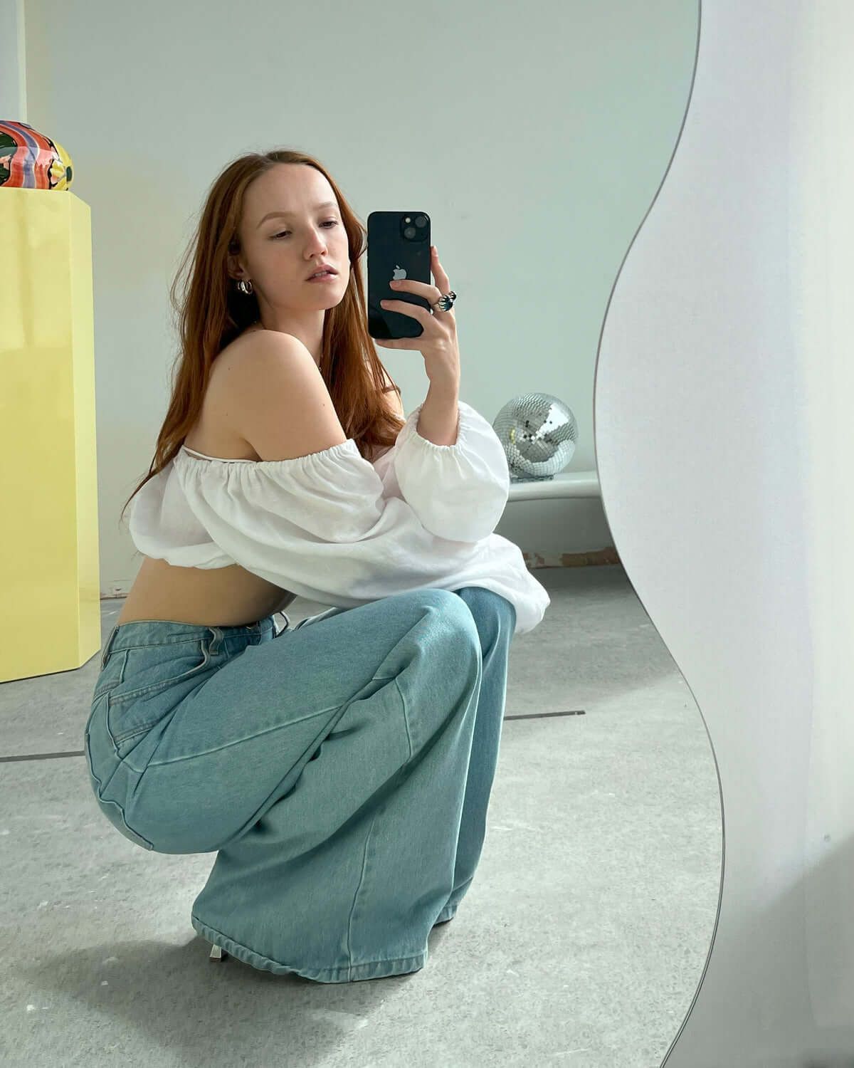 RUBY // Clover Jean // Size 6 (more like an 8)
