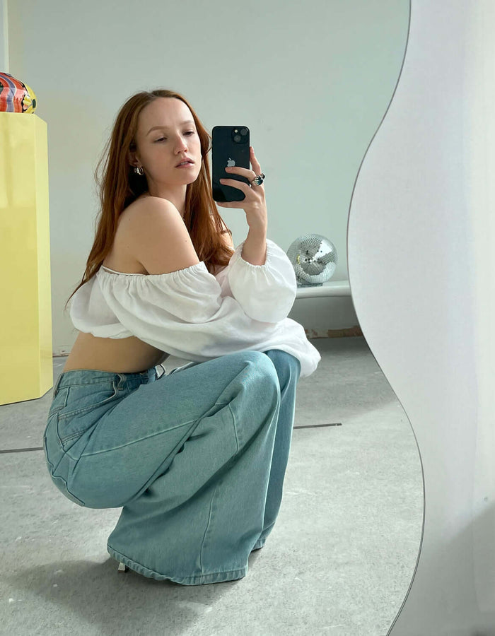 RUBY // Clover Jean // Size 6 (more like an 8)