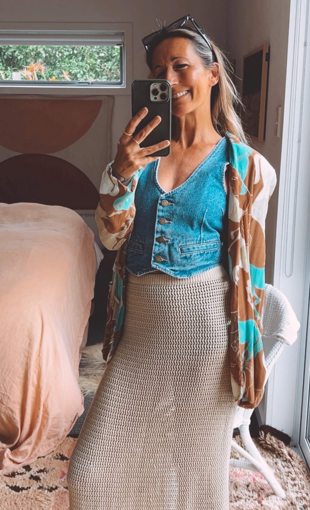 ROLLA'S // Dallas Vest // Chloe Recycled // Mid-Vintage Blue