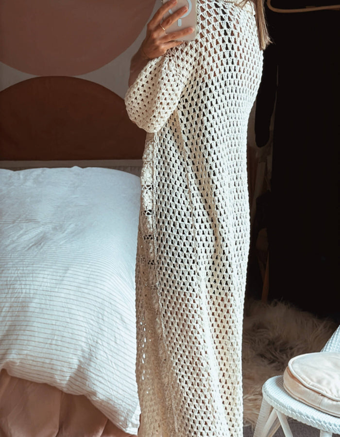 PALM COLLECTIVE // Crochet Maxi Dress