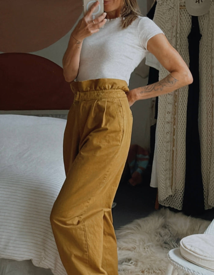 ASOS // Mustard Pants // Size 10