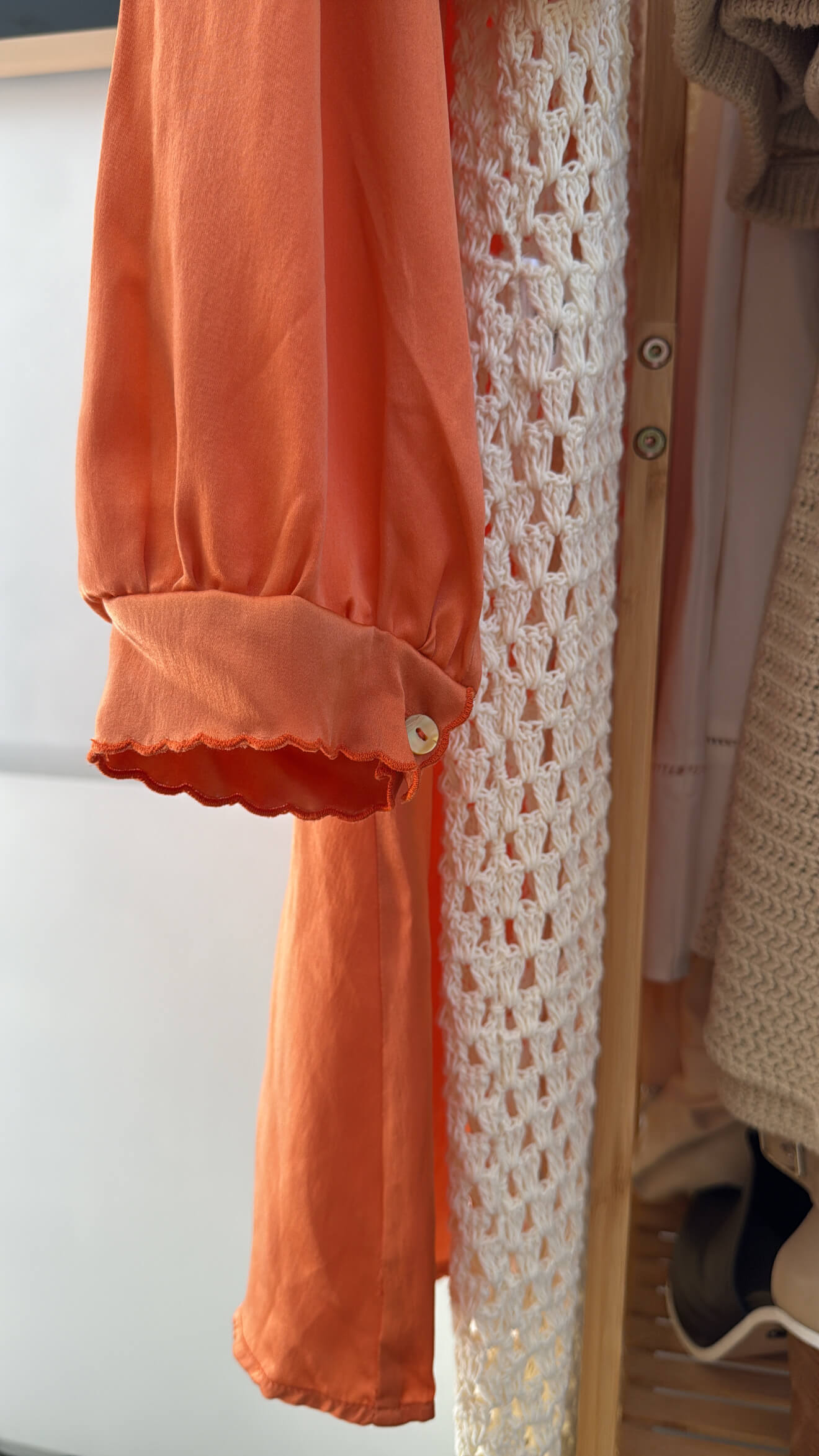 CHASING UNICORNS // Coral Silk Dress // BNWT // Large