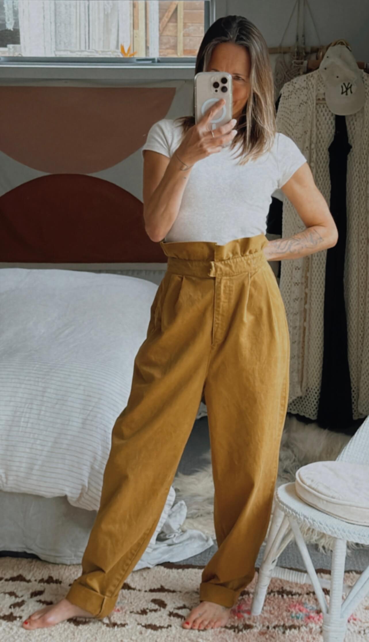 ASOS // Mustard Pants // Size 10