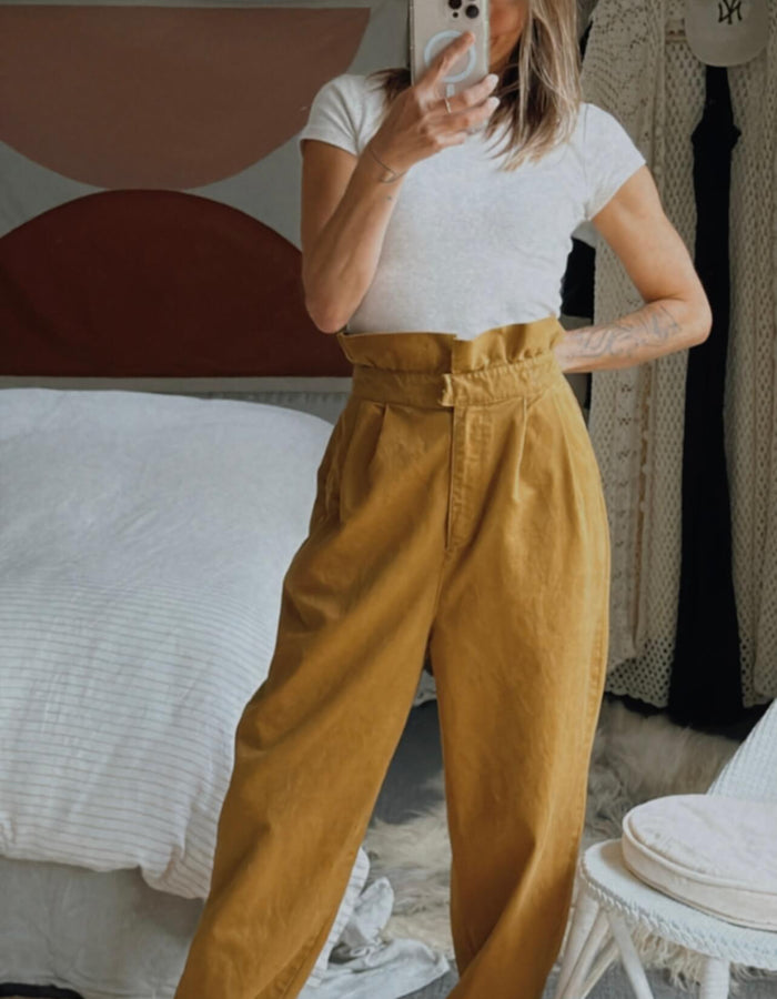 ASOS // Mustard Pants // Size 10
