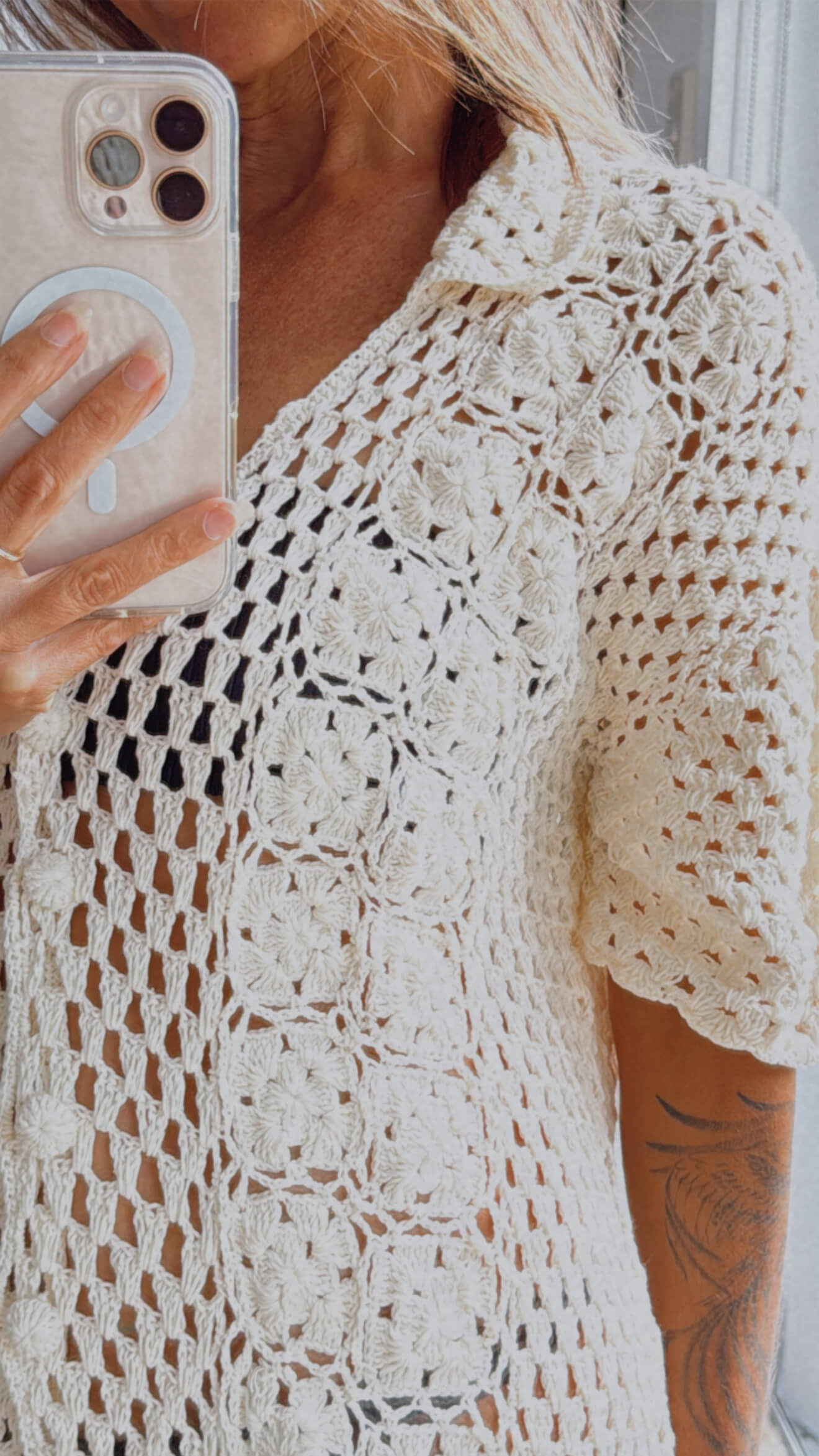 PALM COLLECTIVE // Crochet Maxi Dress