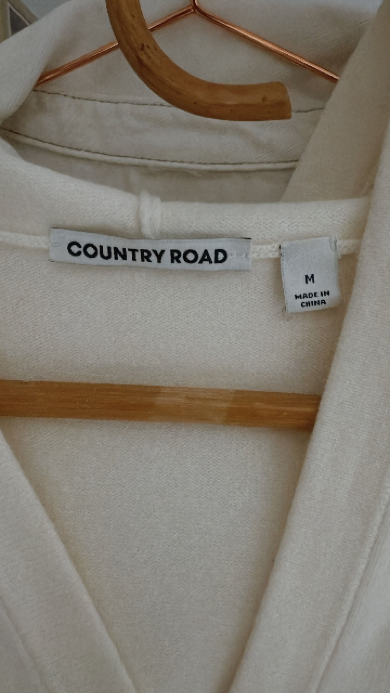COUNTRY ROAD // Sweatshirt Dress // Cream // Medium