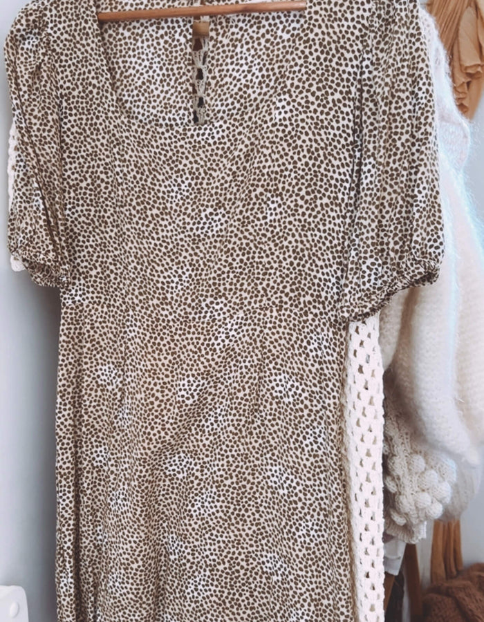 BAREFOOT BLONDE // Harper Mini Dress // Small