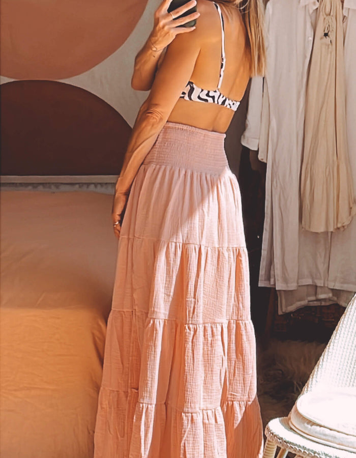 TANAH FOLK // Pheonix Skirt // Peony // S/M