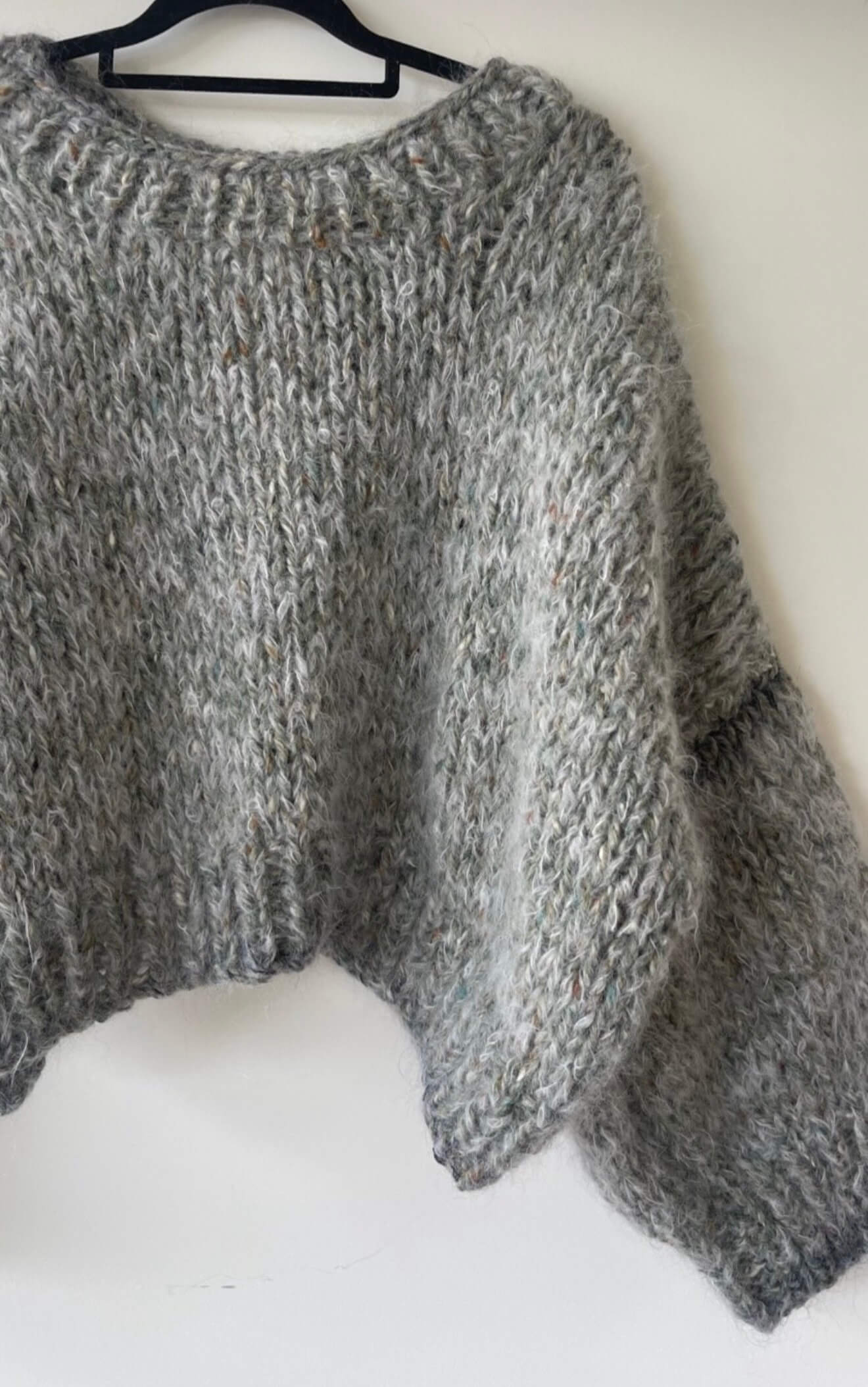 ITCHY KNITS Cropped Jersey // Mohair blend // S/M