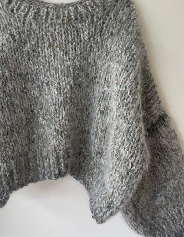 ITCHY KNITS Cropped Jersey // Mohair blend // S/M