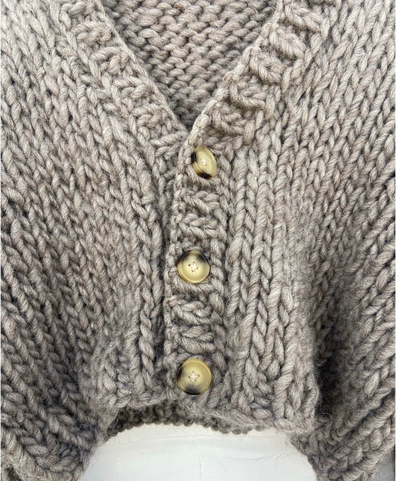 WORN + WILDER // The Basic Cardi // Grey