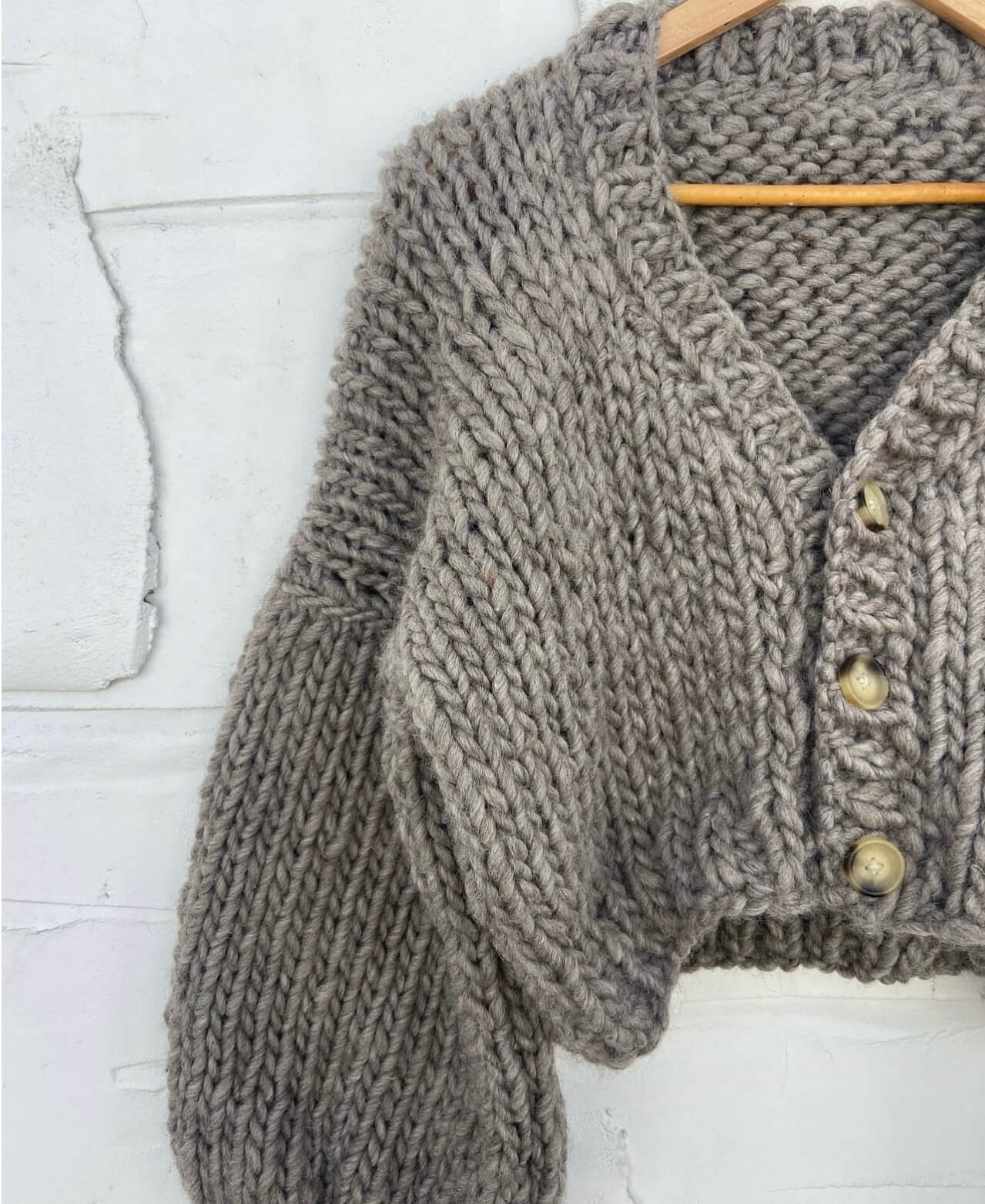 WORN + WILDER // The Basic Cardi // Grey
