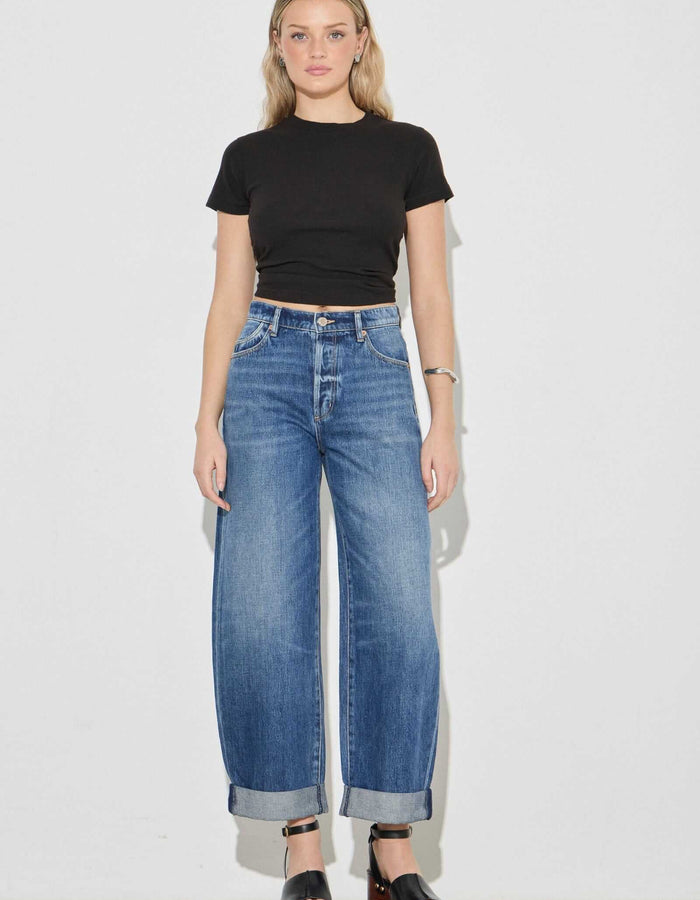 ROLLA'S // Gigi Barrel Jean // Paris Texas Turnup